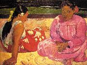 Paul Gauguin Women of Tahiti oil painting reproduction